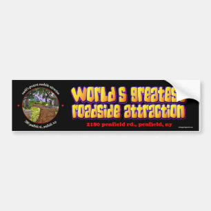 världsmästarevägrenattraktion bildekal