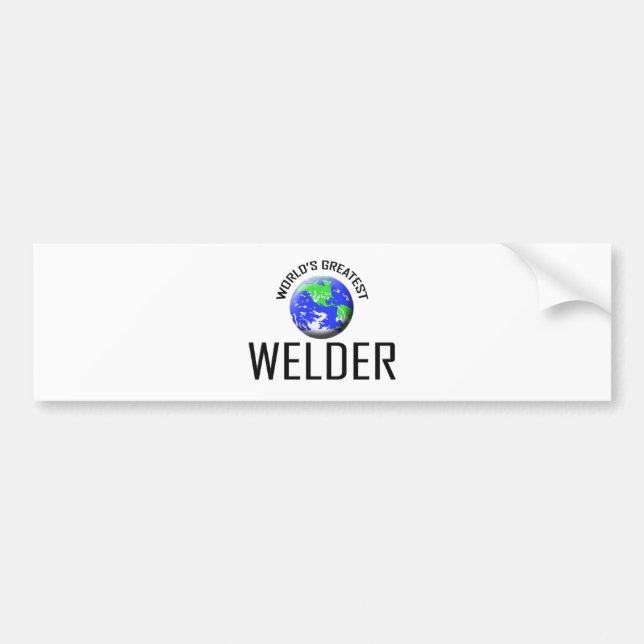 VärldsmästareWelder Bildekal (Framsidan)