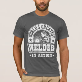 VärldsmästareWelder i handling T-shirt