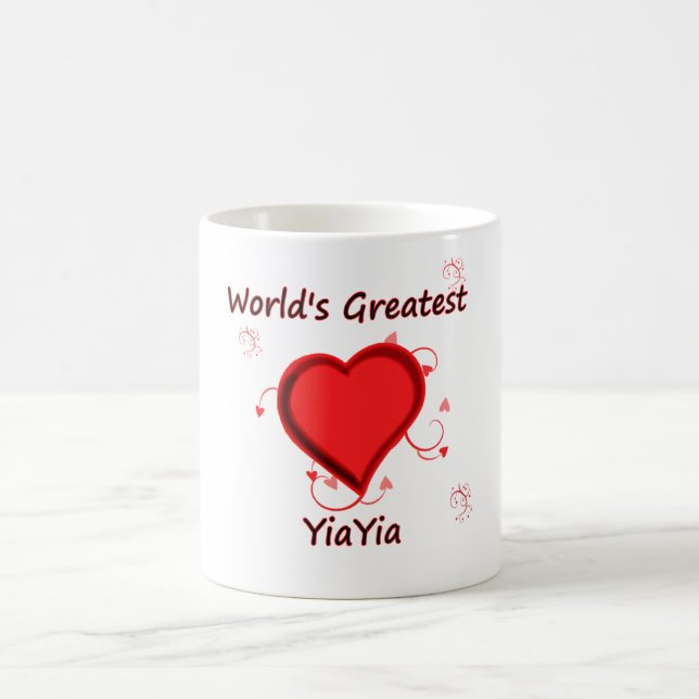 Världsmästareyiayia Kaffemugg (Center)