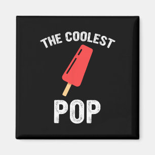 Världsmästarn Coolest Pop Fars dag Funny Magnet