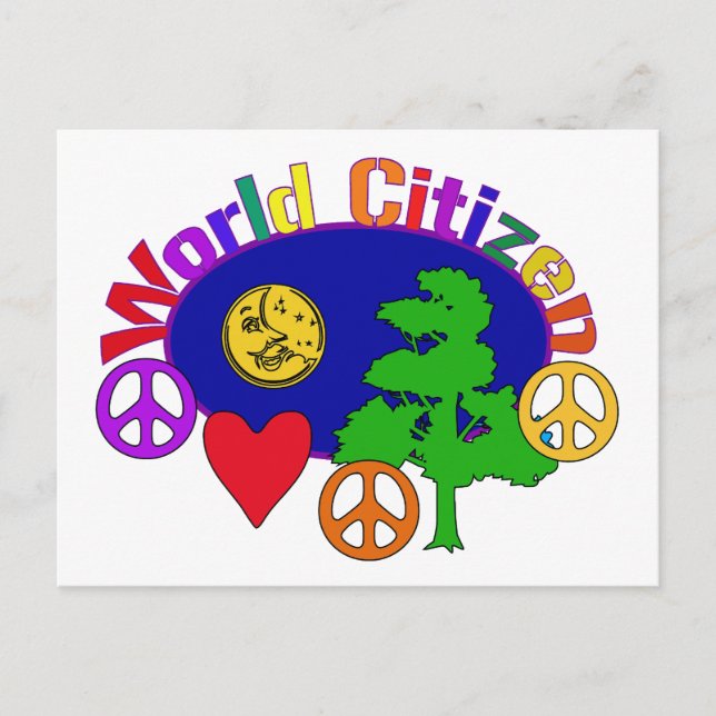Världsmedborgare Vykort (Framsida)