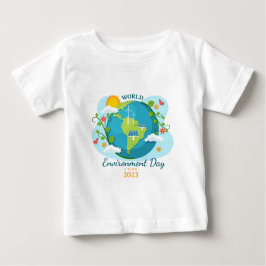 Världsmiljödagen 2023 - Anpassningsbarnas textplan T Shirt