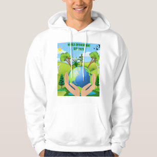 Världsmiljödagen 2025 hoodie