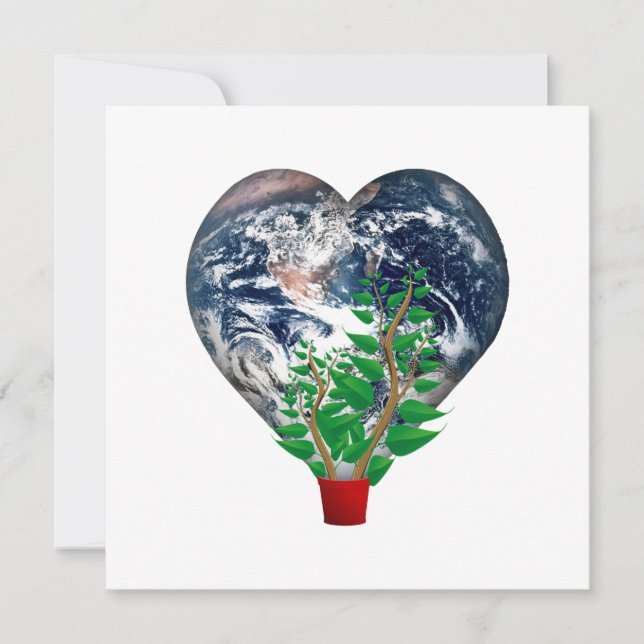 Världsmiljödagen Inbjudningar (Framsida)