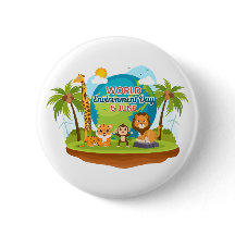 Världsmiljödagen Lejona ungeldjur i apa