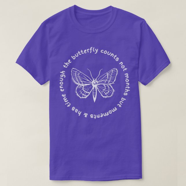Världsmiljödagen mot fjärilen räknas inte som mamm t shirt (Design framsida)