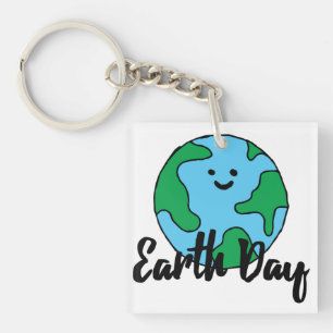 Världsmiljövänlig ikon Lycklig Earth Clipa