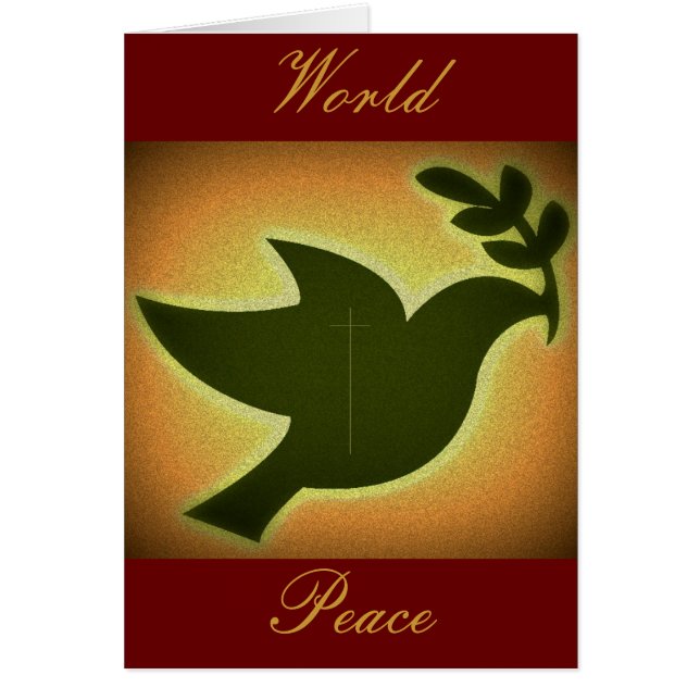 VÄRLDSMÖJLIGHET HÄLSNINGSKORT (Framsidan)