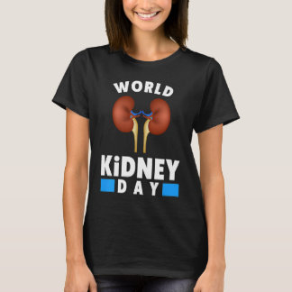 Världsnjurdagen Kidney Disease Awareness T Shirt