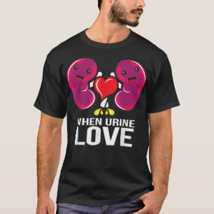 Världsnjurdagen när njursjukdom i Urine Kärlek int T Shirt