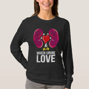 Världsnjurdagen När Urin Älskar Njur Sjukdom Medve T Shirt