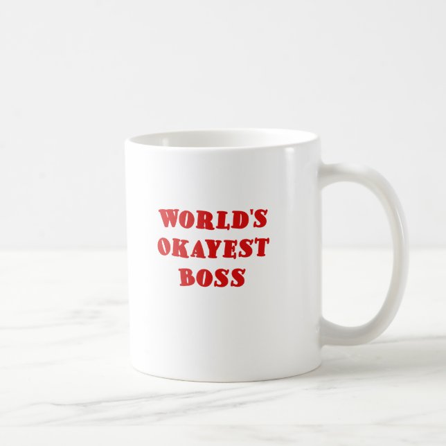 VärldsOkayest chef Kaffemugg (Höger)