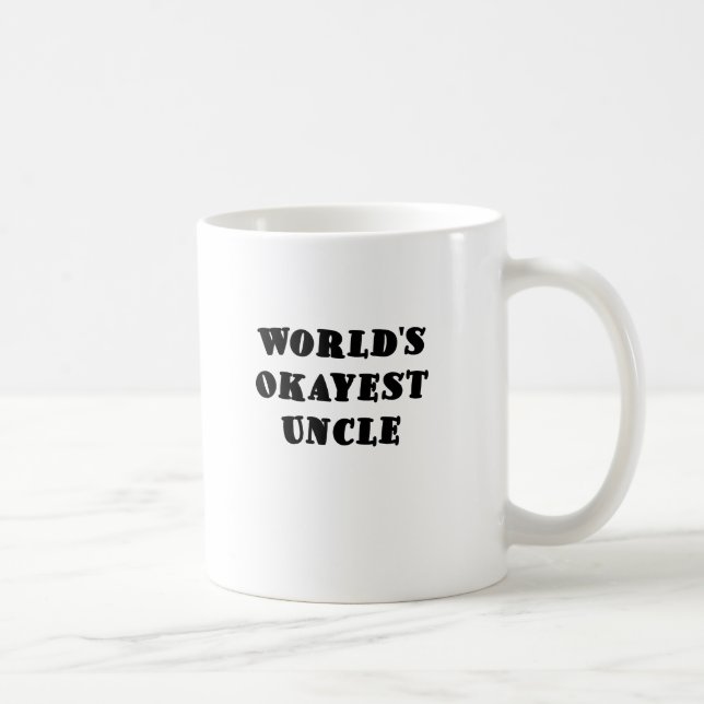 VärldsOkayest Uncle Kaffemugg (Höger)