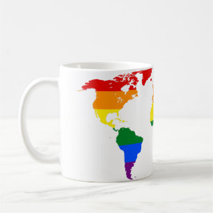 Världsomfattande Pride Kaffemugg
