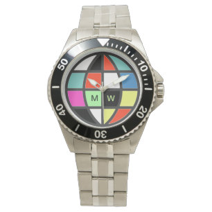världsomspännande färg tid armbandsur