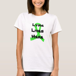 Världsomspännande Lyme-protest T-shirts