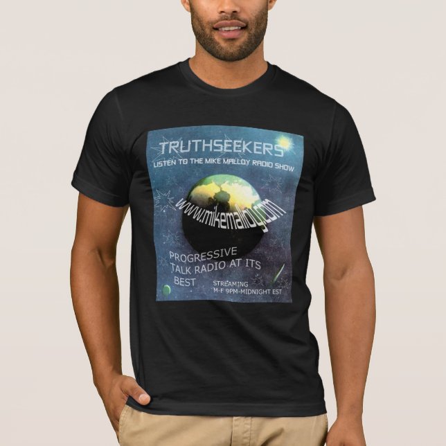 VÄRLDSOMSPÄNNANDE TRUTHSEEKER-TSHIRT T SHIRT (Framsida)