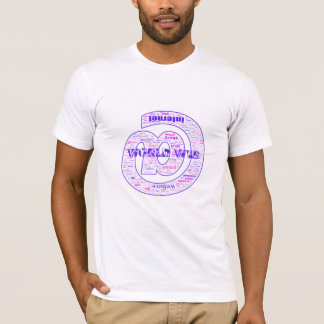 Världsomspännande webb t-shirt