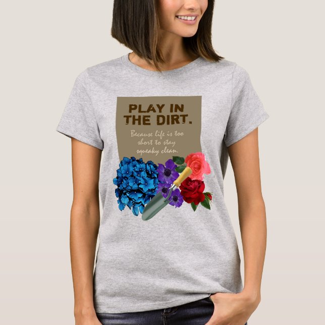  VÄRLDSPELNING I DIRT T-SHIRT (Framsida)