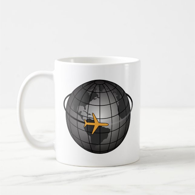 Världsresa Kaffemugg (Vänster)