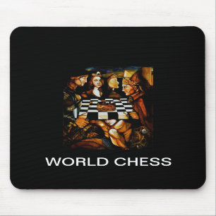 VÄRLDSSCHACK, MOUSEPAD MUSMATTA