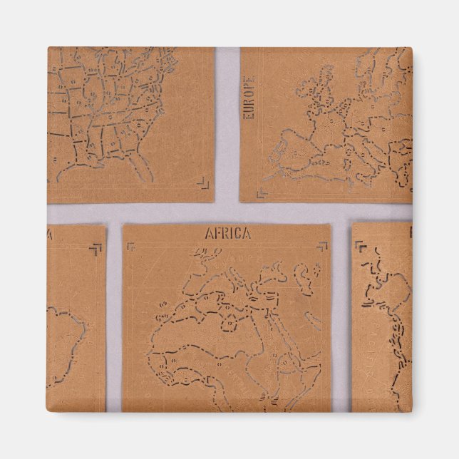 Världsstendenserna Magnet (Framsidan)