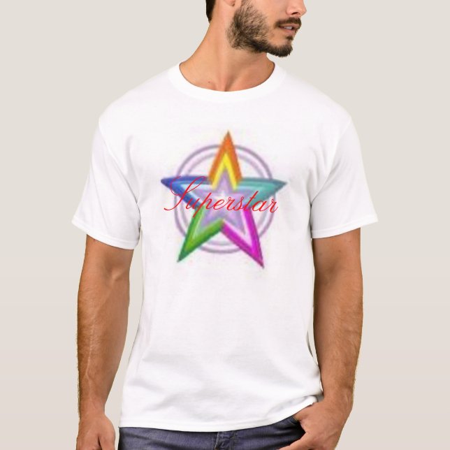 Världsstjärna Tee Shirt (Framsida)