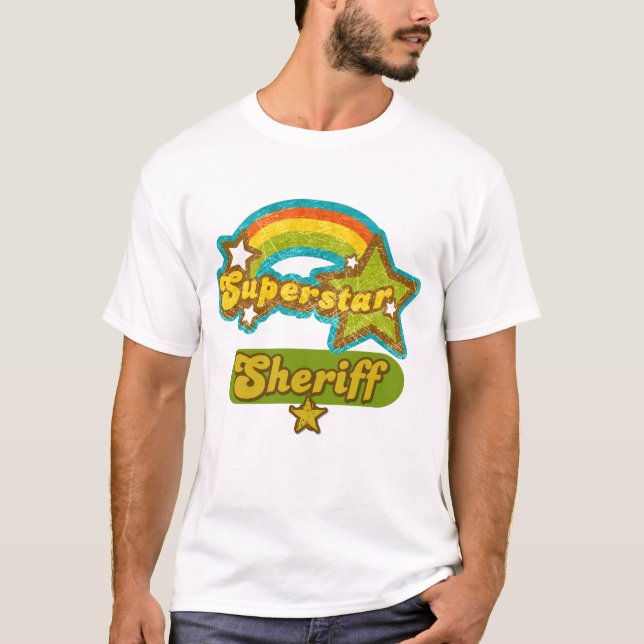 Världsstjärnasheriff T-shirt (Framsida)