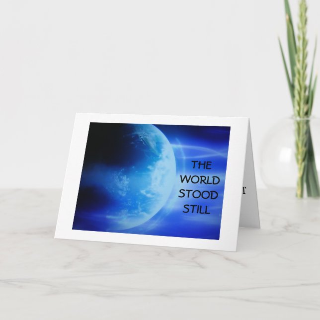 VÄRLDSSTODEN ÄR FORTFARANDE ÅRLIG KORT (Framsida)