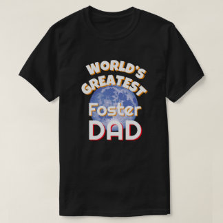 Världsstörstan vårdar pappan t shirt