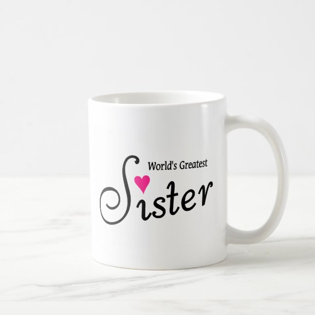 Världsstörstasyster Kaffemugg (Höger)