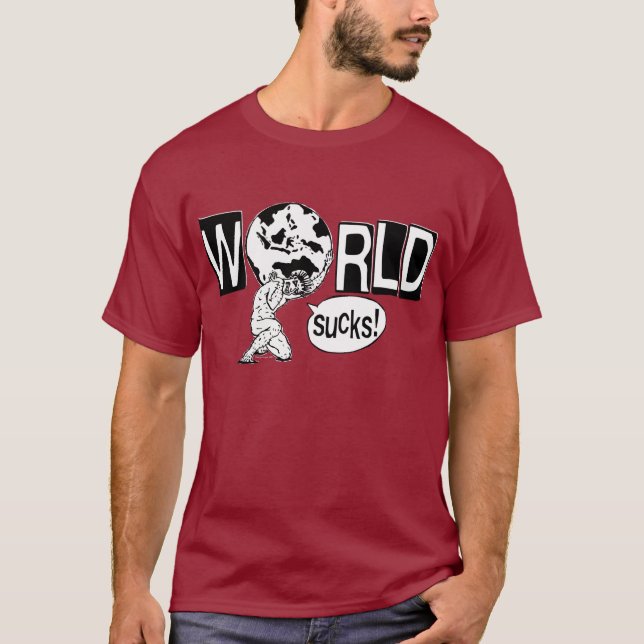 Världssuger T Shirt (Framsida)