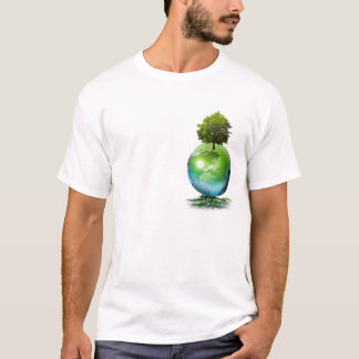 Världsträd - ekologibegrepp tee shirt