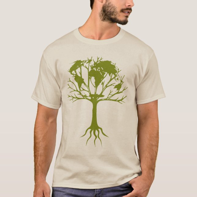 Världsträd Tee Shirt (Framsida)