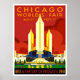 Världsutställningen i Chicago 1933 Poster