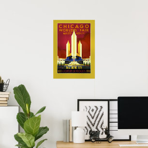 Världsutställningen i Chicago, 1933, Poster