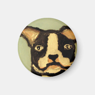 Världsvärlden i hund kärlek magnet