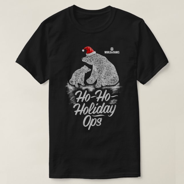 Världsvärlden över Tanker som föds upp i HoHo-Helg T Shirt (Design framsida)