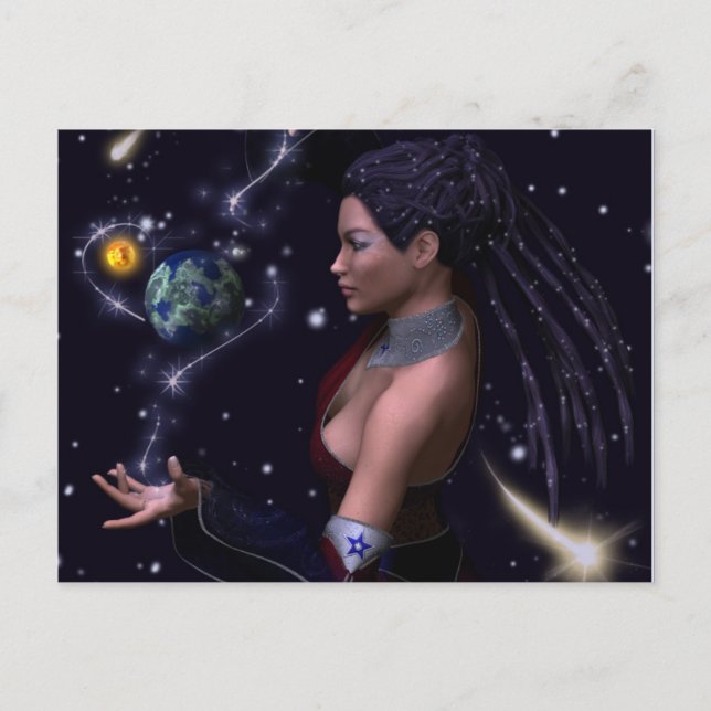 Världsvävare Vykort (Framsida)