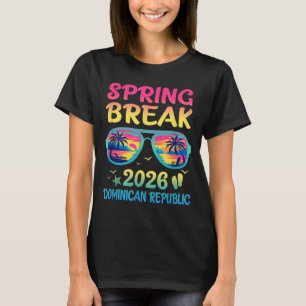 Vårledighet Dominikanska Republiken 2026 Semesterr T Shirt