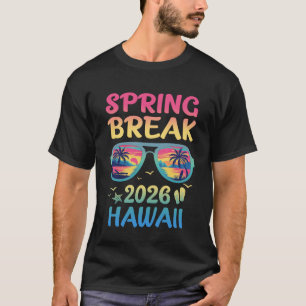 Vårledighet Hawaii 2026 Semesterresa Solglasögon  T Shirt