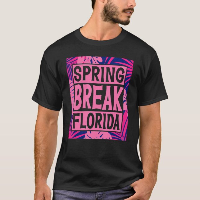 Vårledighet högstadieklass elev skolresa Flor T Shirt (Framsida)