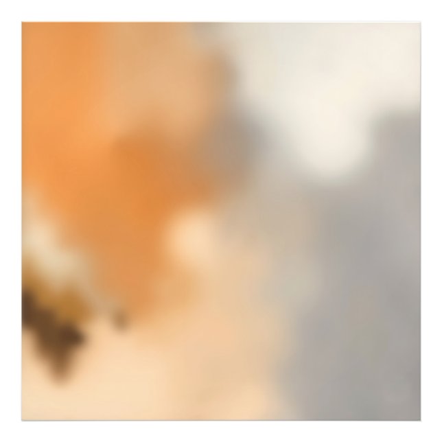 Varm abstrakt bakgrund fototryck (Framsidan)