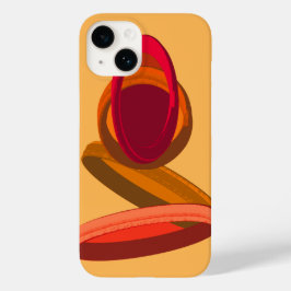 Varm Abstrakt Triple Ringar ・ Modern minimalist