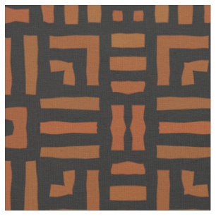 Varm afrikansk stamdesign tyg