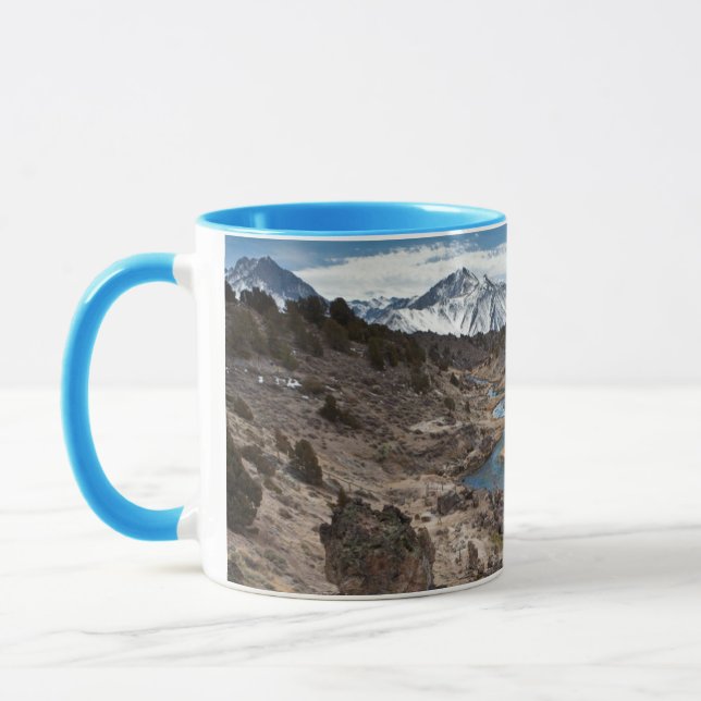 Varm bäckbergsklyfta mugg (Vänster)
