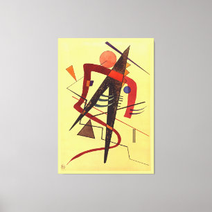 Varm, berömd, målning av Paul Klee Canvastryck
