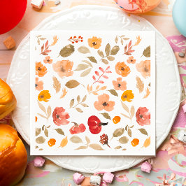 Varm Boho Little pumpkin fall babydusch Pappersservett