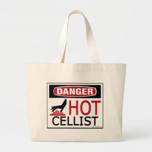 Varm Cellist Jumbo Tygkasse